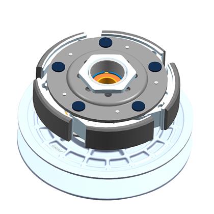 Узел ведомого колеса ZONTES ZT1P77MP (без кожуха)