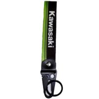 Лента для ключей короткая kawasaki green